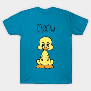 meow the cute duck T-Shirt